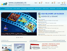 Tablet Screenshot of courrieres.fr
